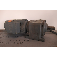 56 RPM 0,55 KW Asmaat 25 mm, 500V. Used